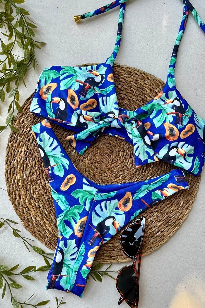 Biquíni Top com laço e Asa Delta Serenidade