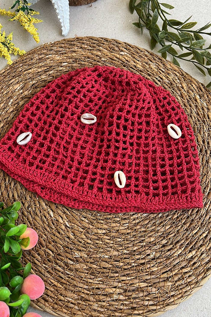 Biquíni Gorro Crochê