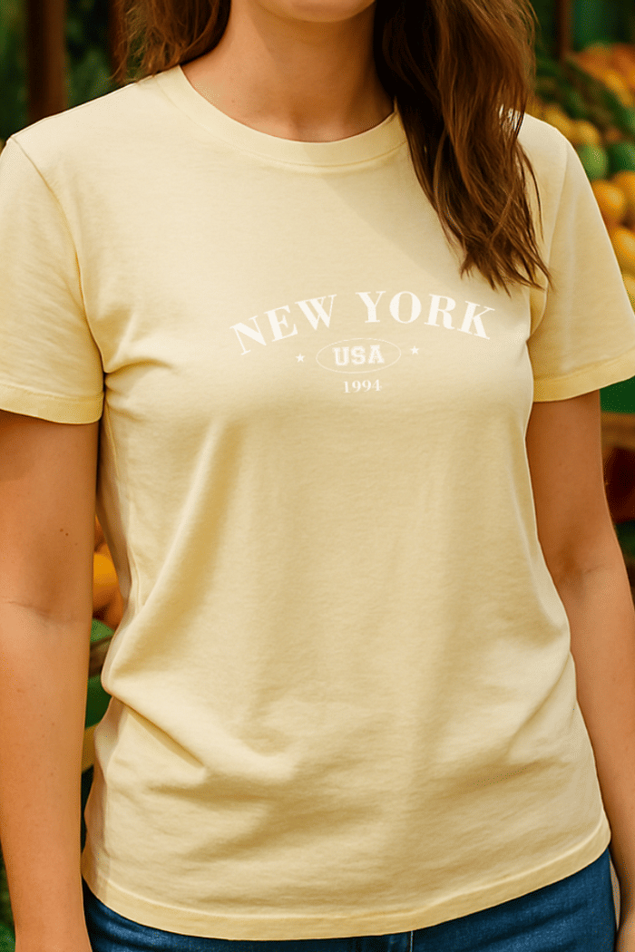 Tshirt Creme New York