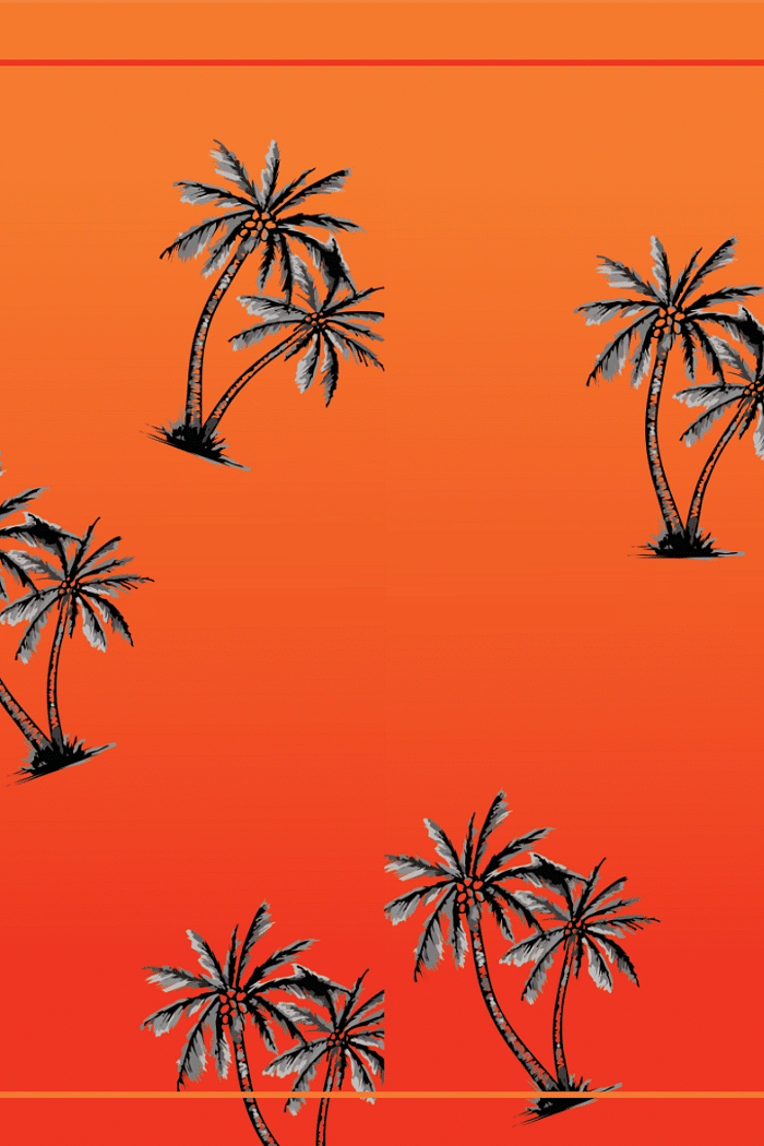 Canga Coqueiro Laranja