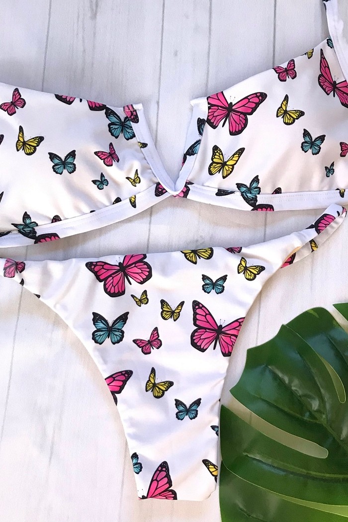 Biquíni Aro V e Calcinha Fita Borboleta