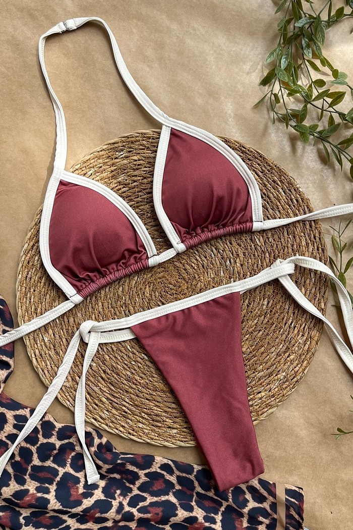 Biquíni Bronze Marrom