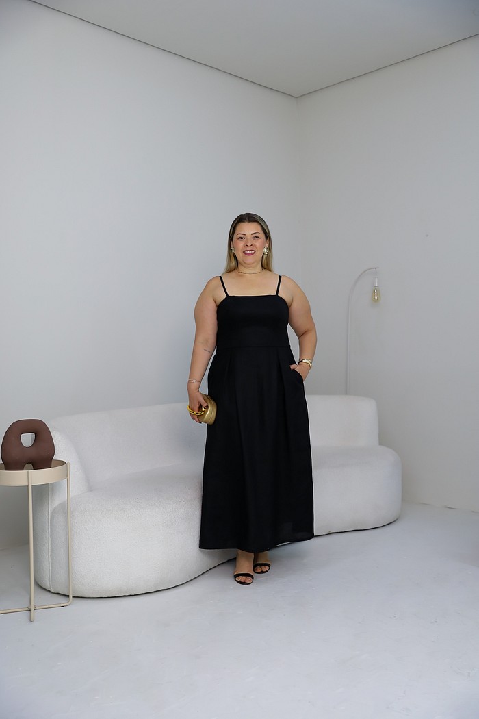 Vestido Natália Preto