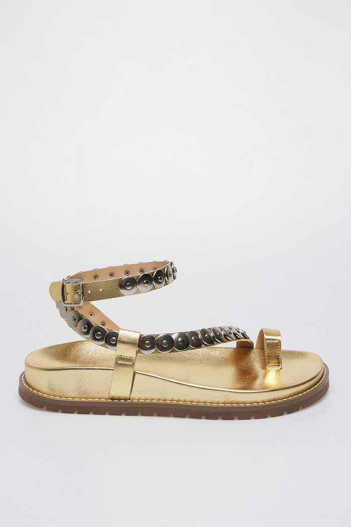 Sandália Duda Dourado