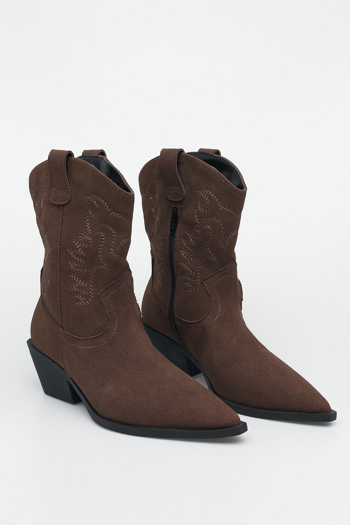 Bota Western Carol Marrom
