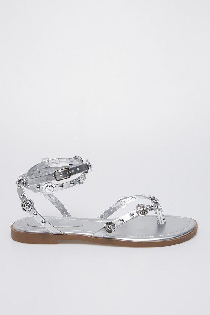 Sandália Luna Silver