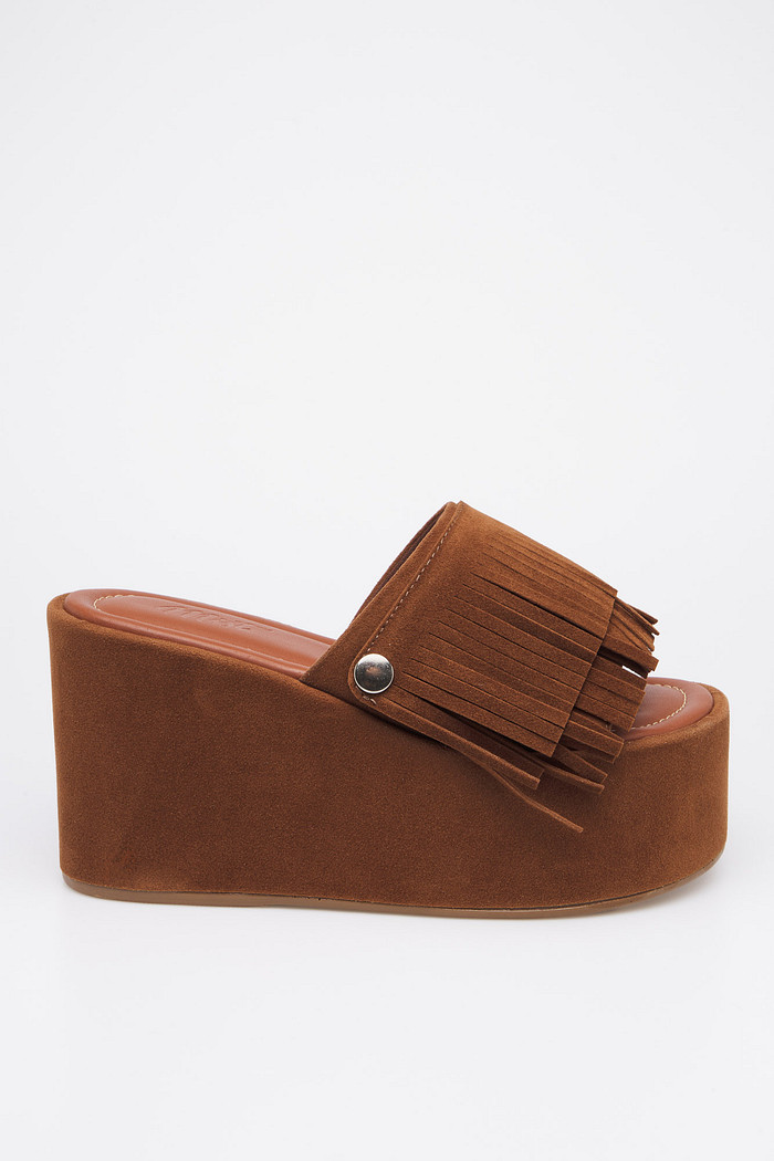 Tamanco Taís Caramelo 2 em 1