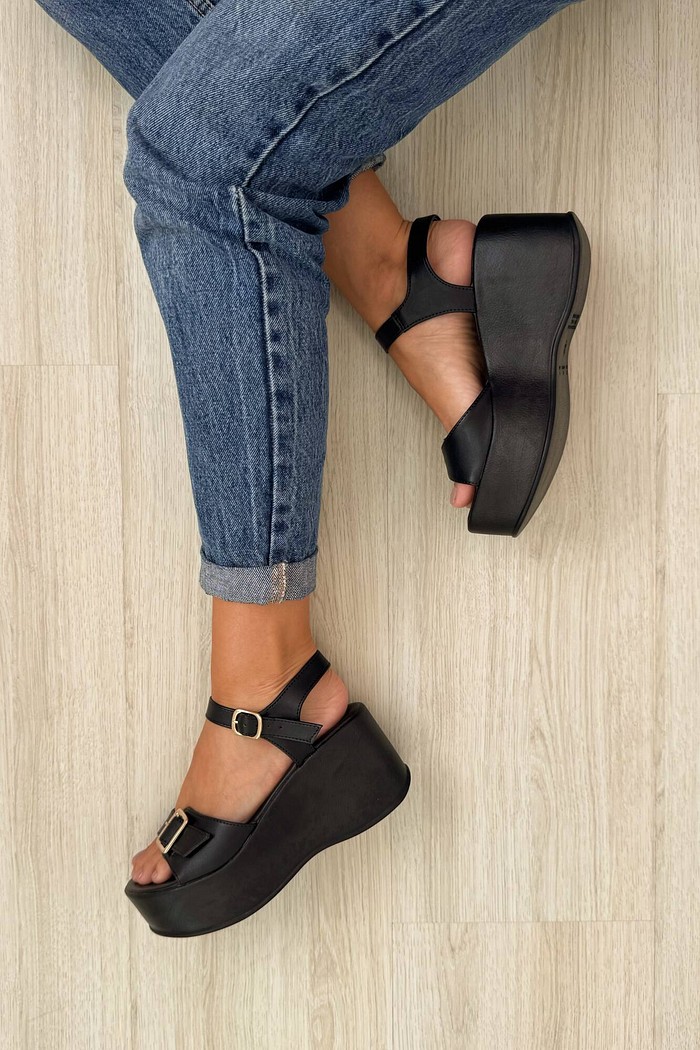 Sandália Ellie Preta