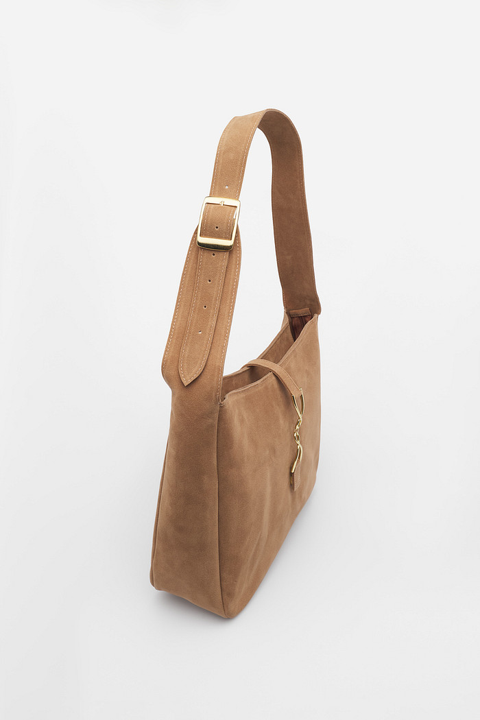 Bolsa Nina Capuccino Shoulder Bag Média