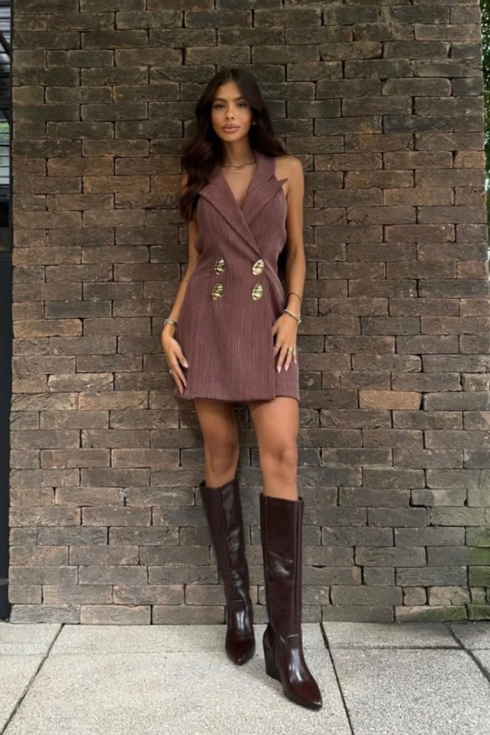 Bota Duda 2 em 1 Café