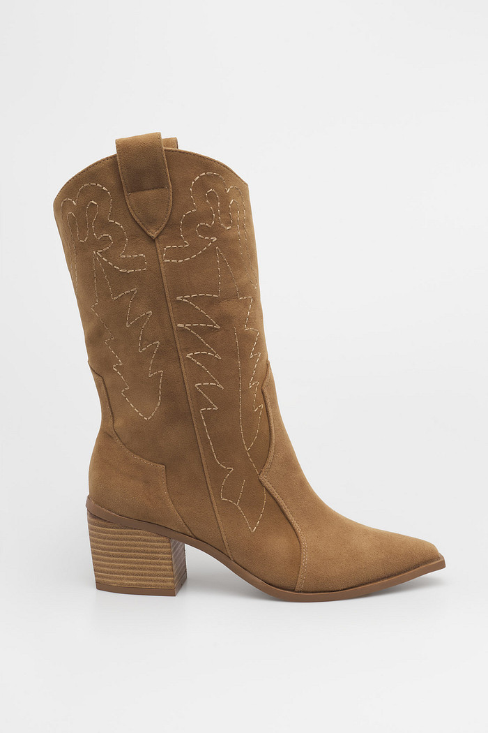 Bota Western Danusa Bege