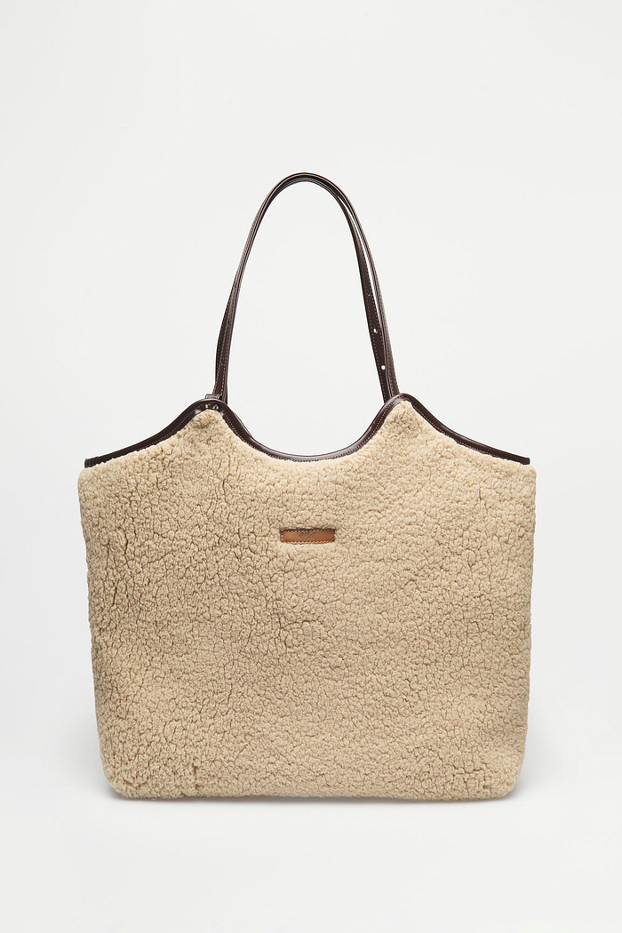 Bolsa Shopper Fluffy Café