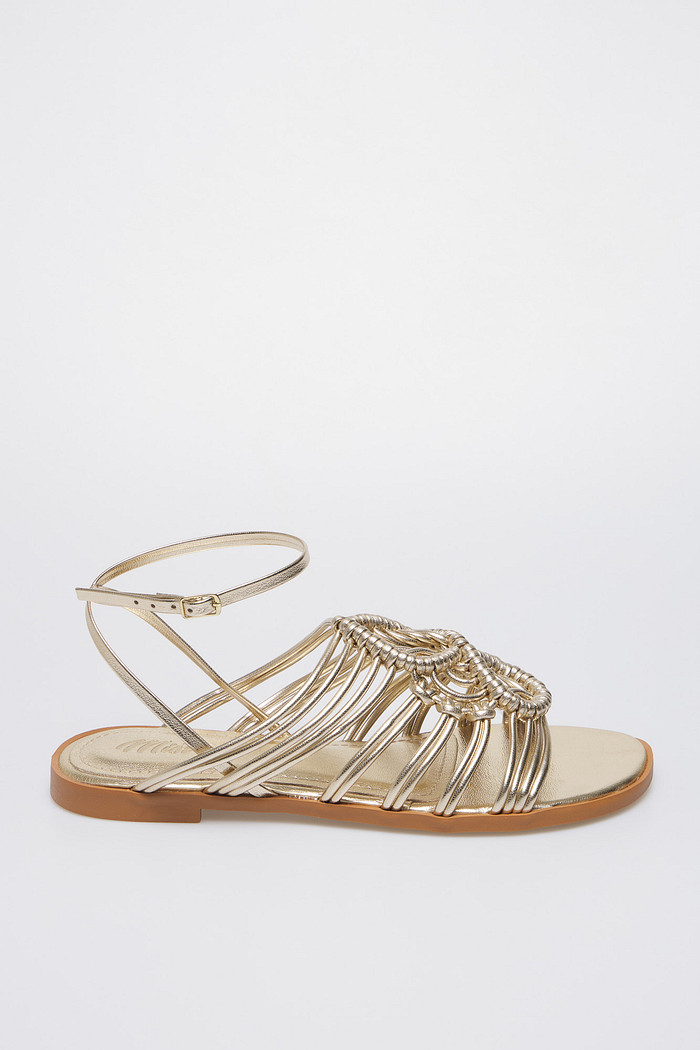 Sandália Liz Dourado