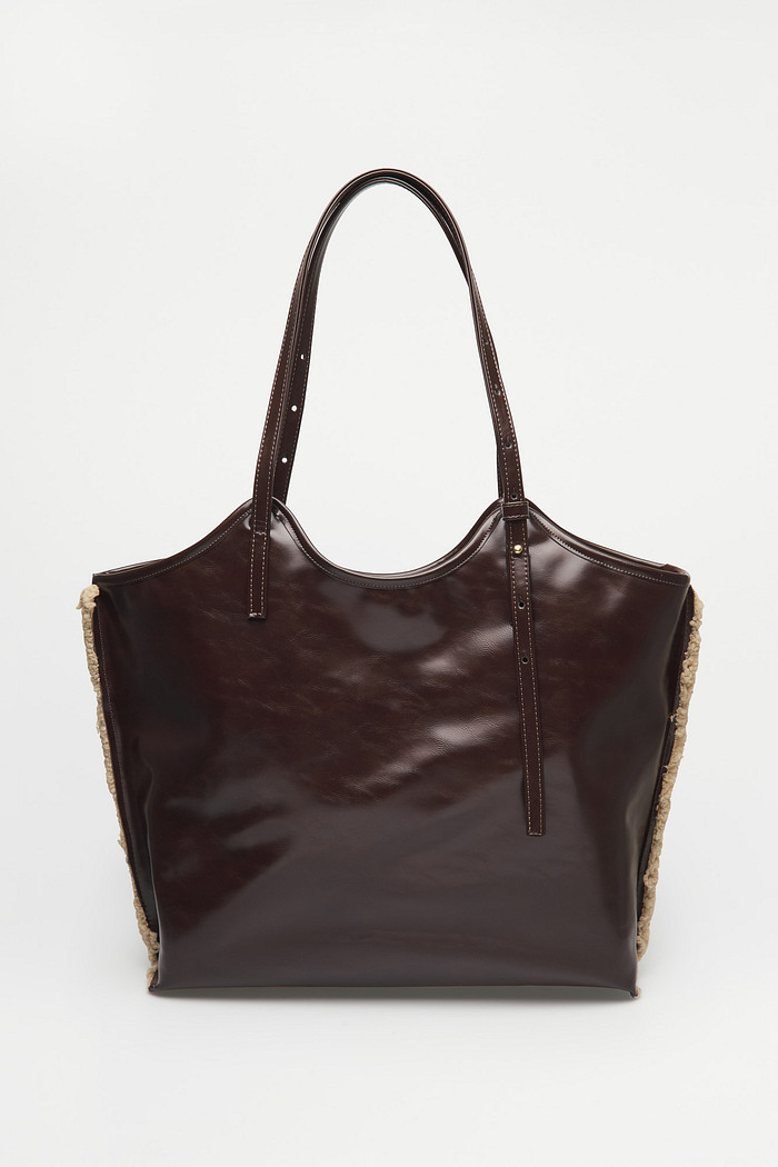 Bolsa Shopper Fluffy Café