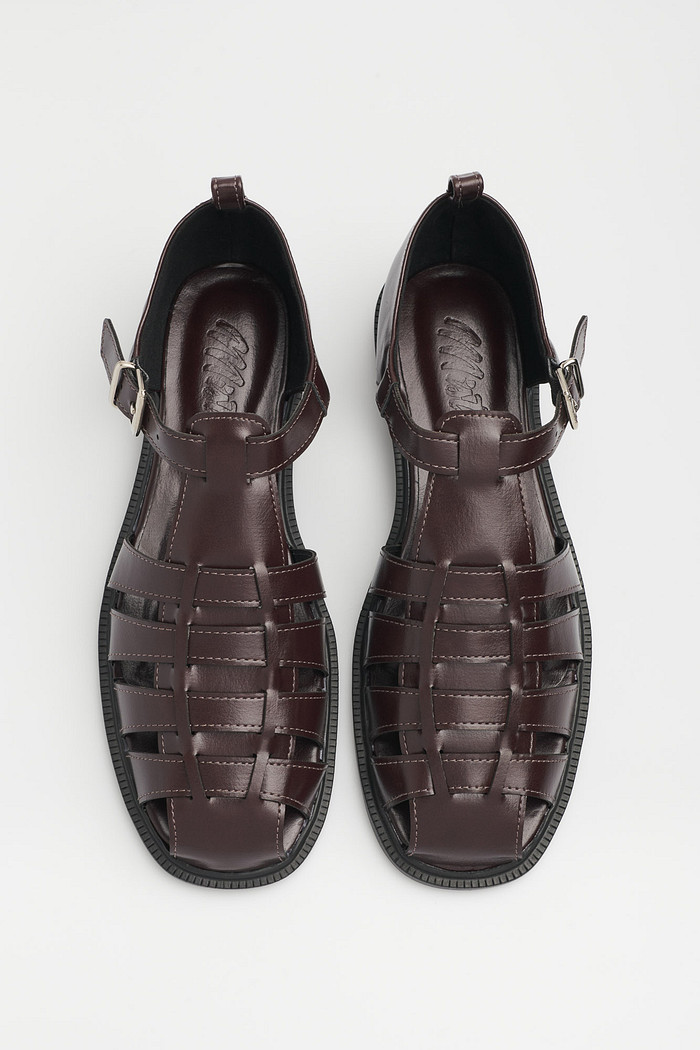 Sandália Fisherman Brigitte Café