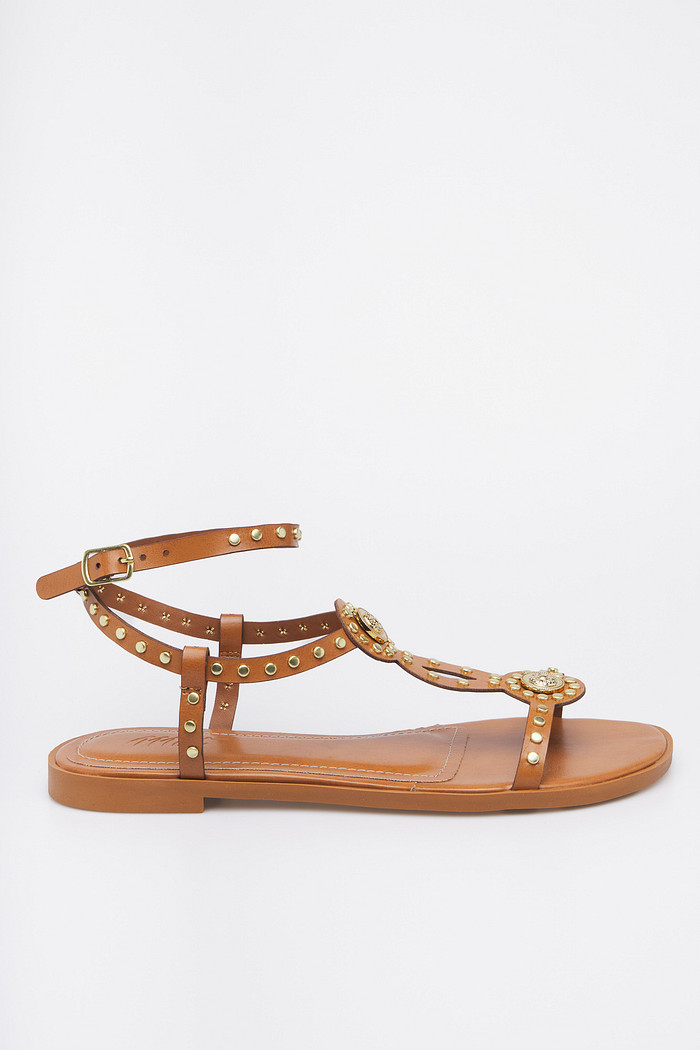 Sandália Samara Camel