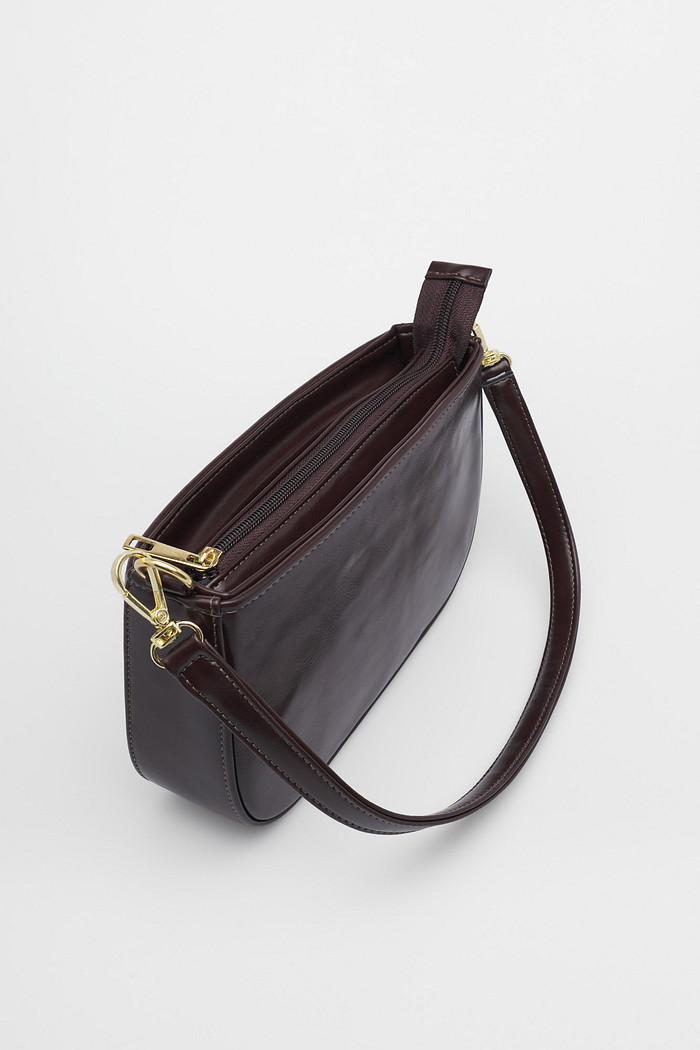 Bolsa Stela Café Shoulder Bag