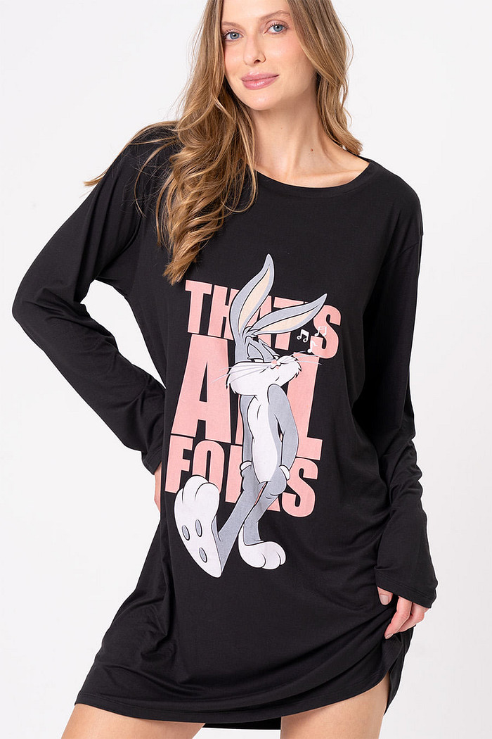 CAMISOLA MANGA LONGA - LOONEY HOLLYWOOD