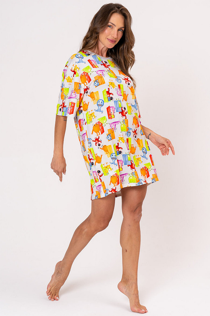 CAMISOLA AMPLA - GELEIA DE MONSTROS