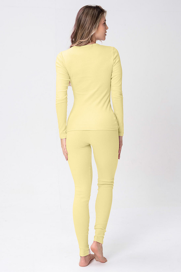 PIJAMA FEMININO DE RIBANA LONGO -CLÁSSICOS CANELADOS