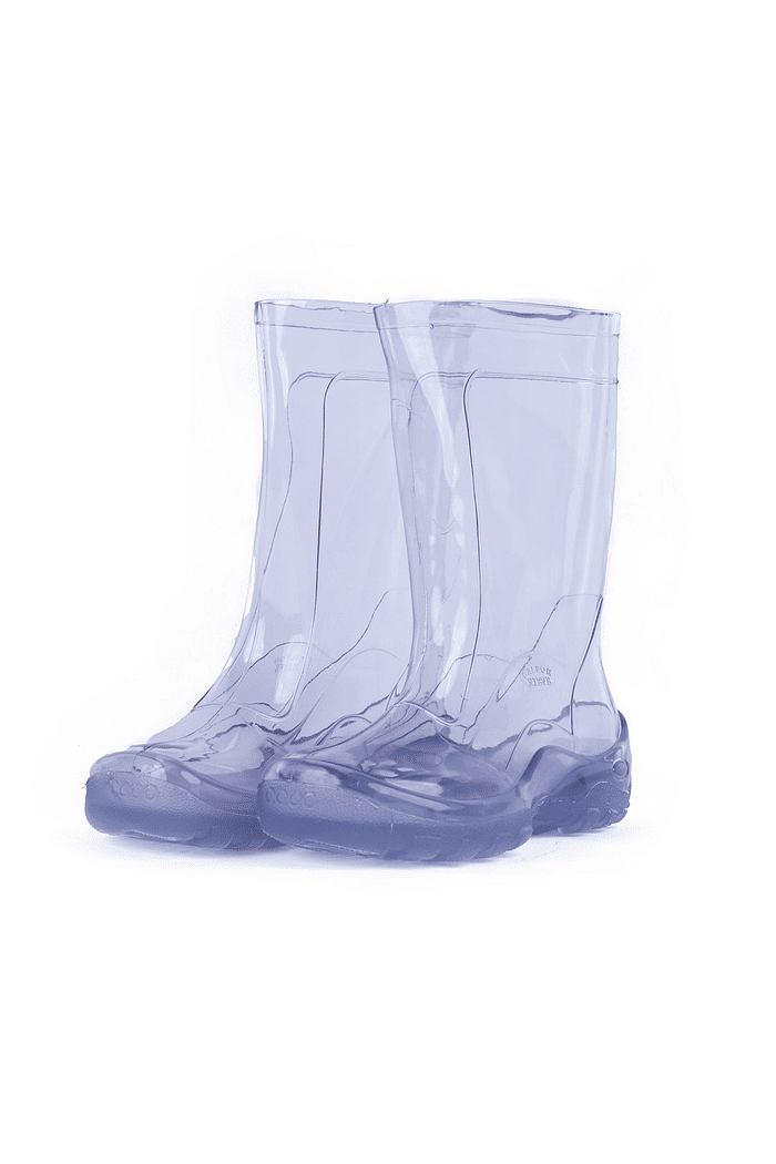 MINI GALOCHA INFANTIL - TRANSPARENTE