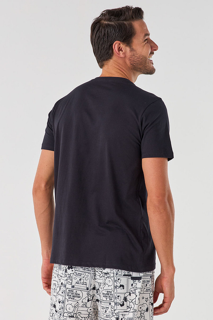 CAMISETA MASCULINA MEIA MALHA - ETERNO