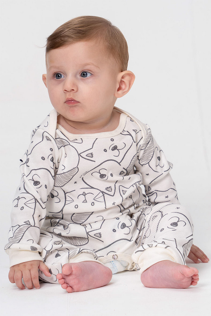 MACACÃO LONGO BABY - PET COLORS