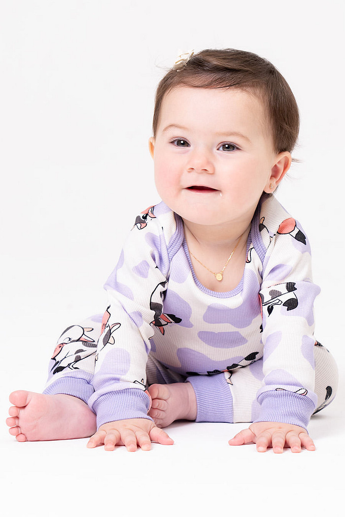 BODY + CALÇA BABY DE RIBANA - COOKIES