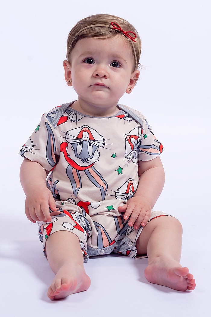 MACAQUINHO BABY UNISSEX - NATAL PERNALONGA