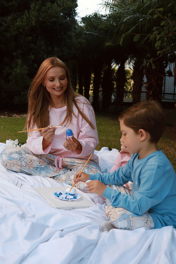 PIJAMA FEMININO LONGO COELHOS ALGODÃO