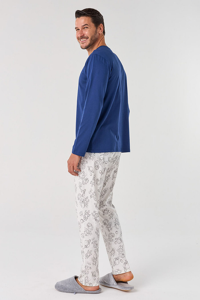 PIJAMA LONGO MASCULINO - ASTRODINO