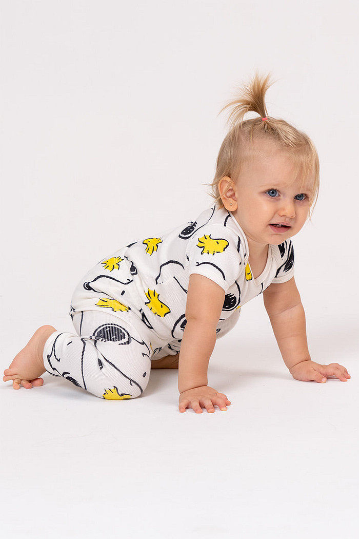 BODY + CALÇA BABY DE RIBANA UNISSEX - SNOOPY'S DAY