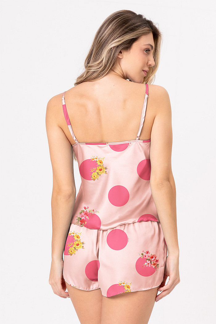 SHORT DOLL ESTAMPADO JARDIM MONET