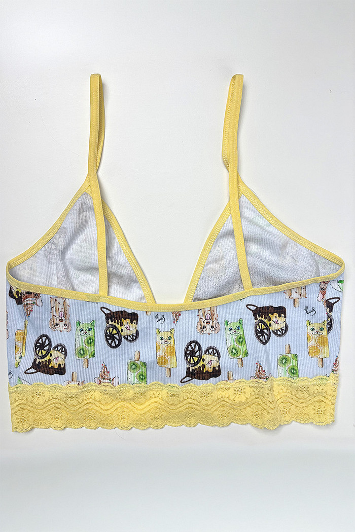 TOP EM RIBANA DE ALGODÃO - DIVERSOS