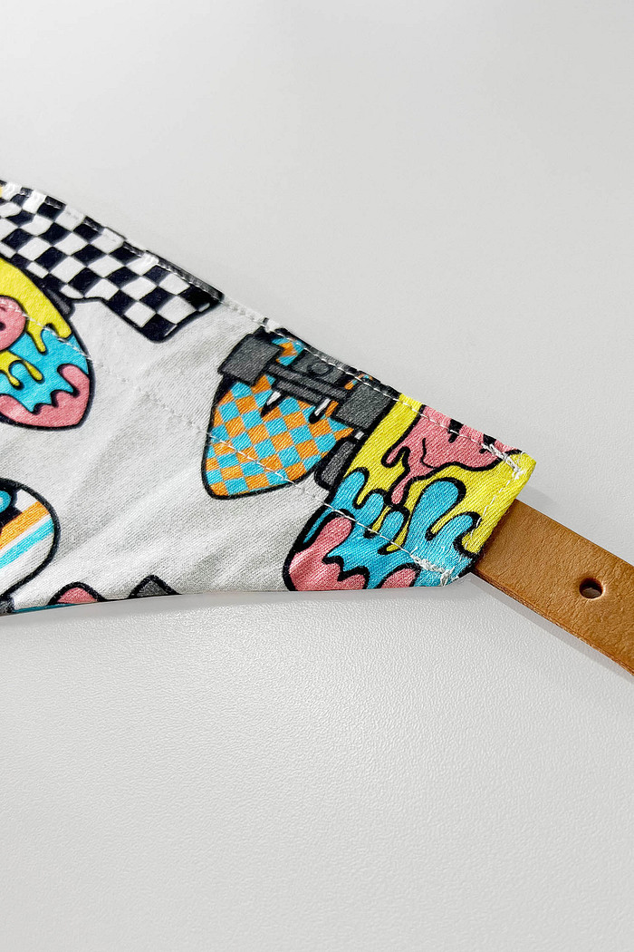 BANDANA PET PARA COLEIRA - SKATEBOARD