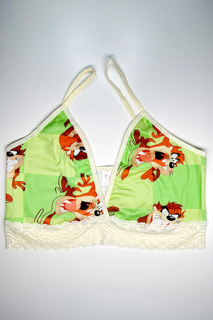 TOP EM RIBANA DE ALGODÃO - DIVERSOS