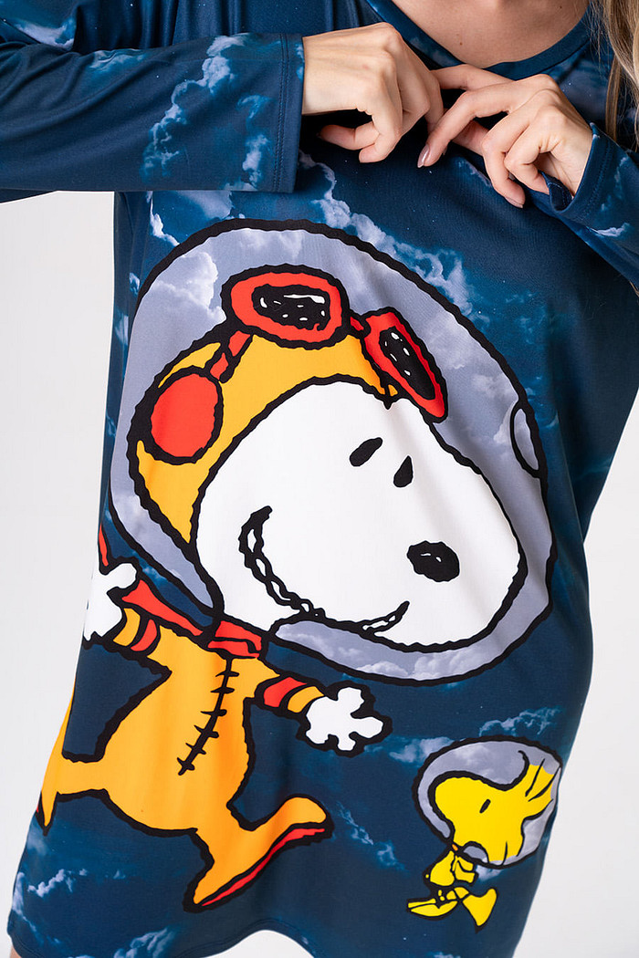 CAMISOLA DE MANGA LONGA - SNOOPY NAUTA