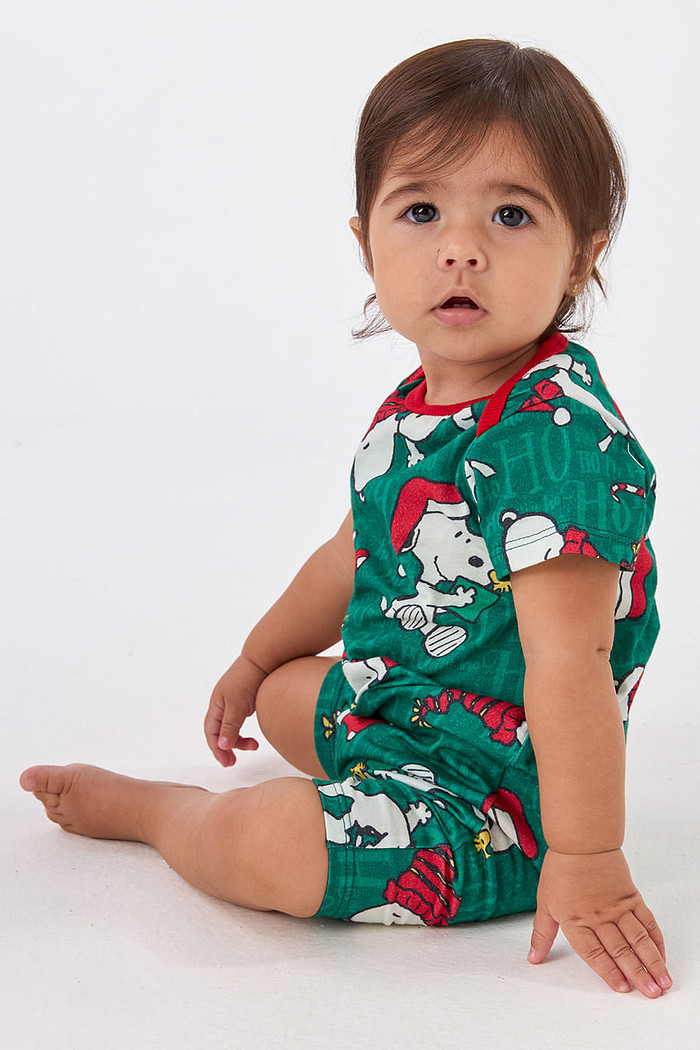 BODY MACAQUINHO CURTO BABY - SNOOPY'S BELL