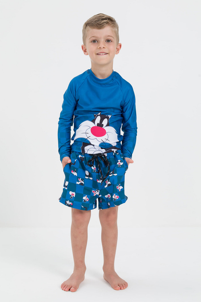 BERMUDA MENINO MICROFIBRA - FRAJOLA