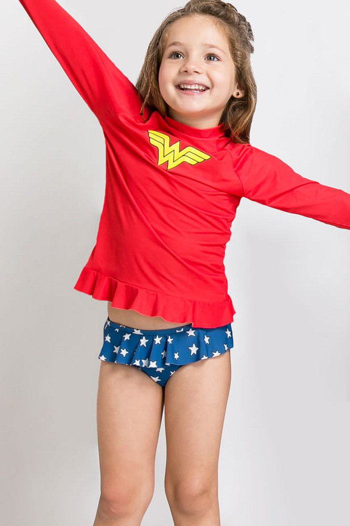 CALCINHA BIQUÍNI INFANTIL - HERÓIS DE VERÃO