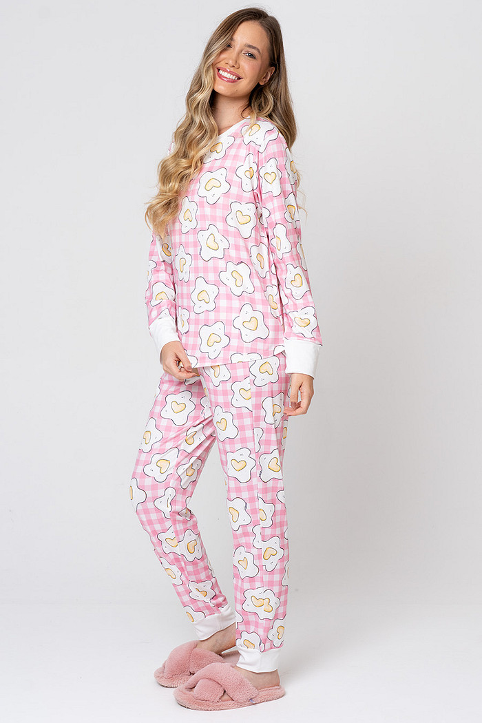 PIJAMA LONGO SKIN LIGTH FEMININO
