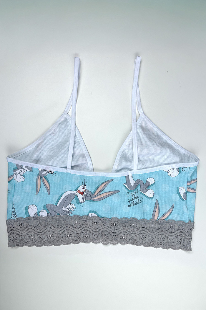 TOP EM RIBANA DE ALGODÃO - DIVERSOS