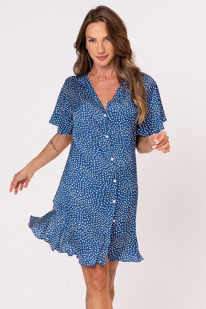 CAMISOLA ACETINADA AMPLA - ASAS DO MAR