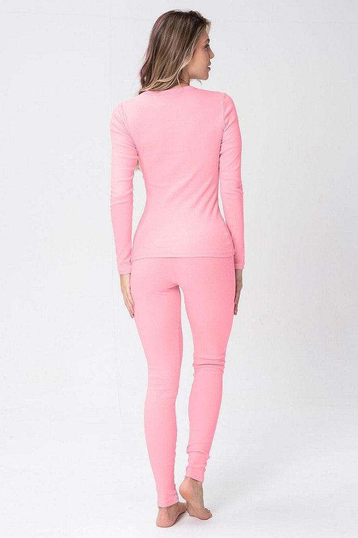 PIJAMA FEMININO DE RIBANA LONGO - CLÁSSICOS CANELADOS