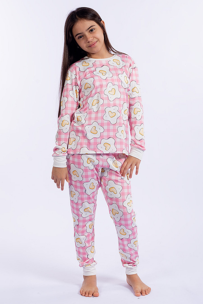 PIJAMA JUVENIL FEMININO SKIN LIGHT