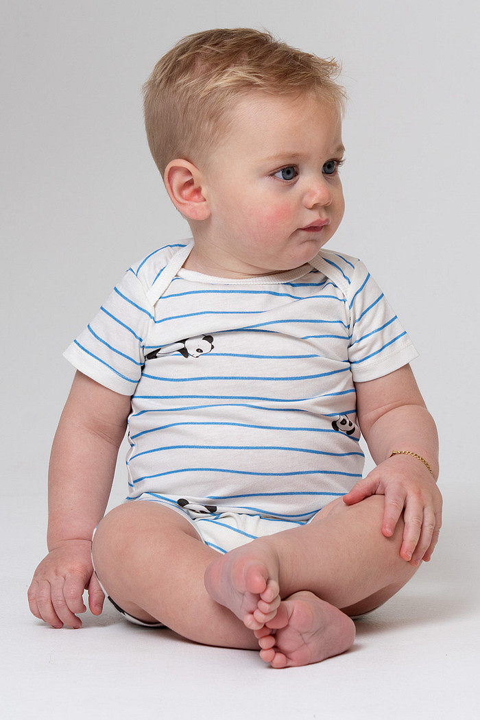 MACAQUINHO CURTO BABY - PANDA SPLASH