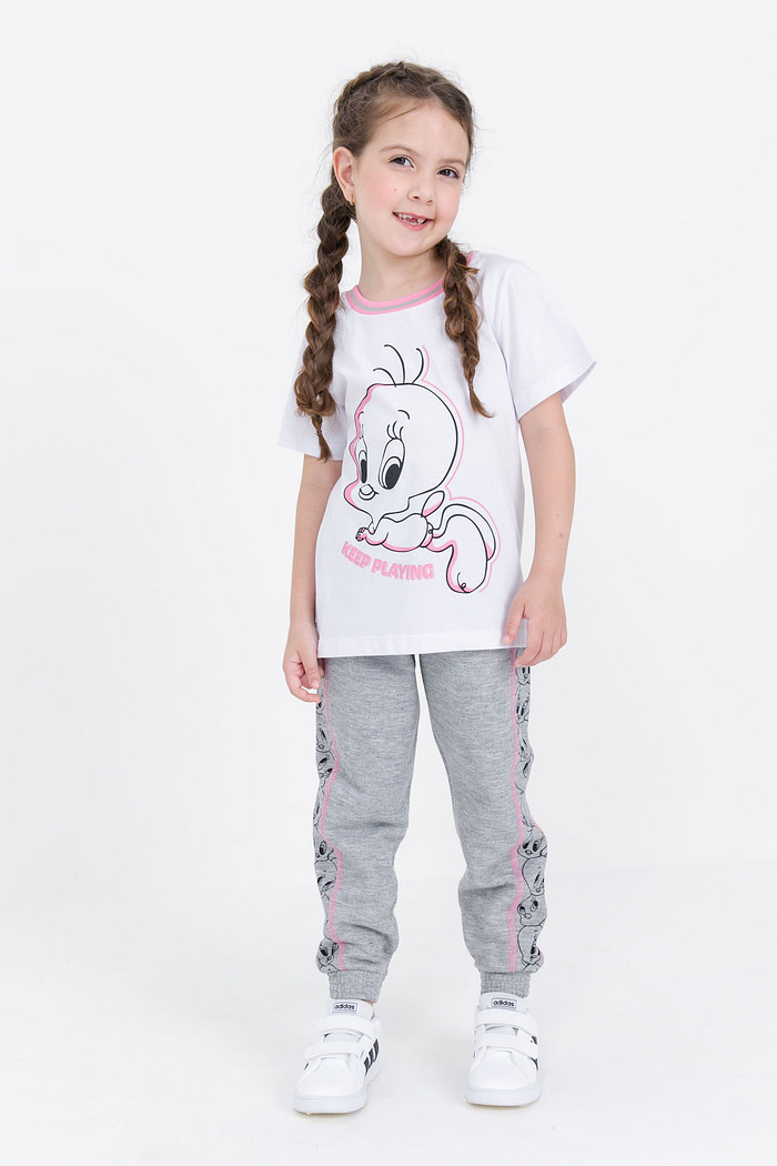 BLUSA MEIA MALHA INFANTIL - PIU PIU MOVIMENTO