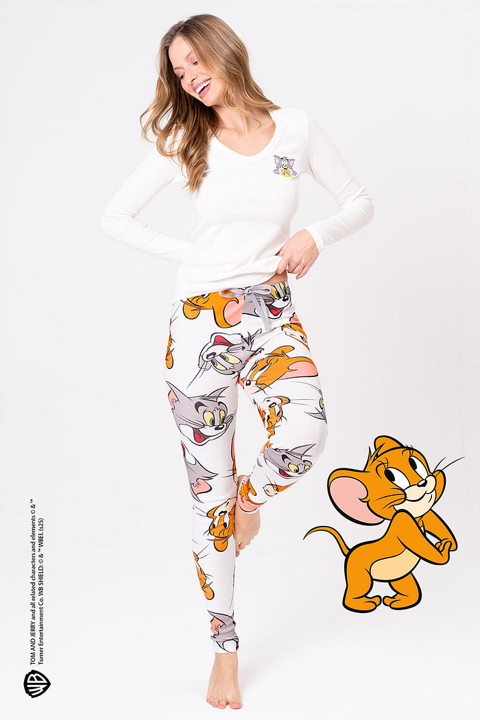 PIJAMA LONGO DE RIBANA - DIGA CHEESE