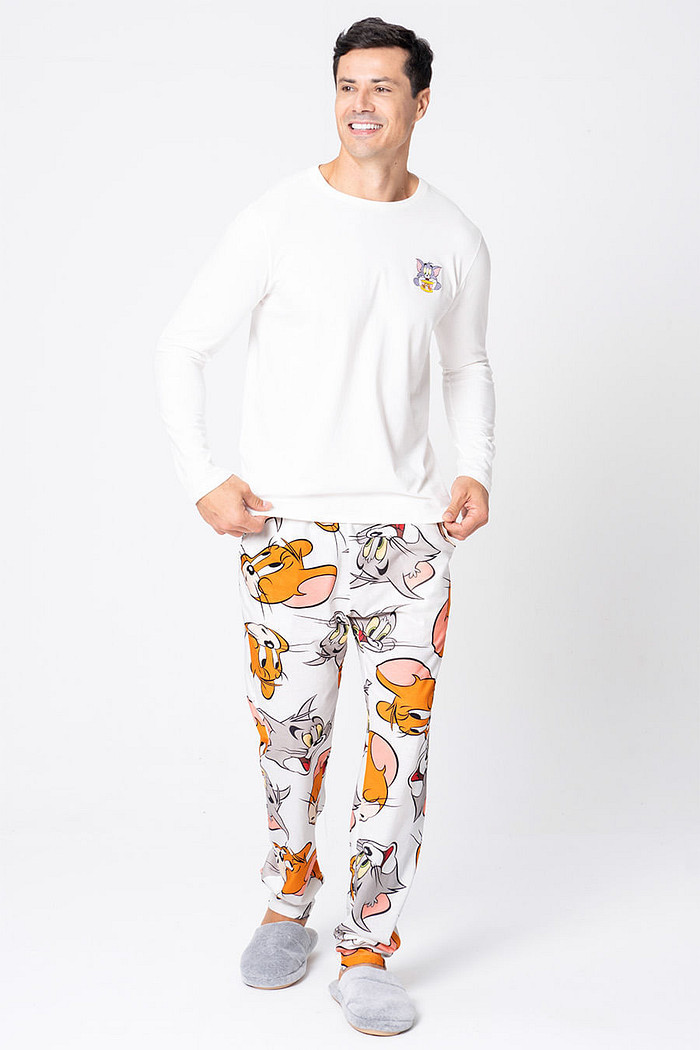 PIJAMA DE ALGODÃO - DIGA CHEESE