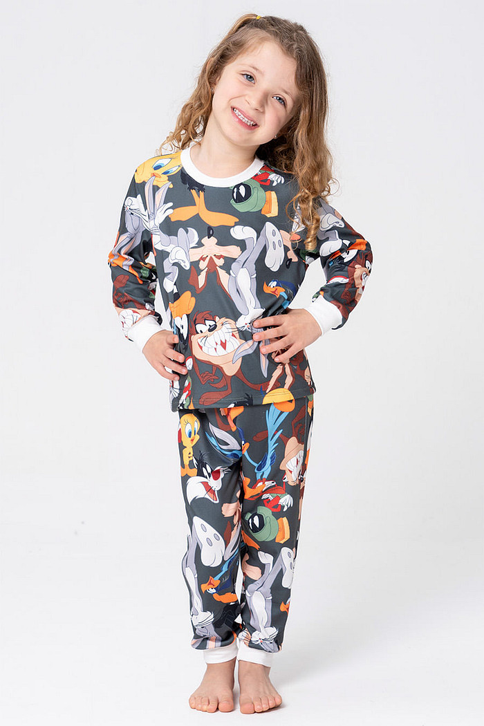 PIJAMA INFANTIL UNISSEX - LOONEY HOLLYWOOD